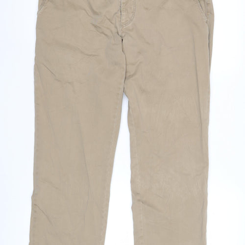 Brigdens Men’s Beige Chino Trousers 34W Regular Fit