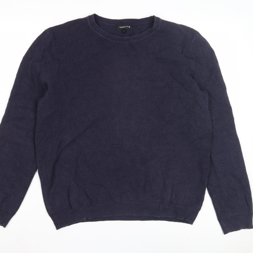 Red Herring Men's Blue M Pullover Jumper Crew Neck