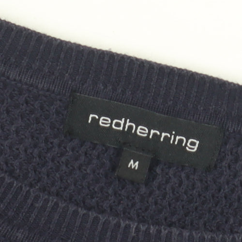 Red Herring Men's Blue M Pullover Jumper Crew Neck