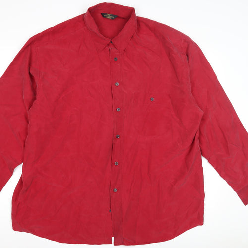 Marks and Spencer Men's Red Dress Shirt 5XL