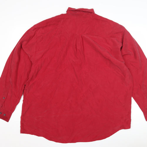 Marks and Spencer Men's Red Dress Shirt 5XL
