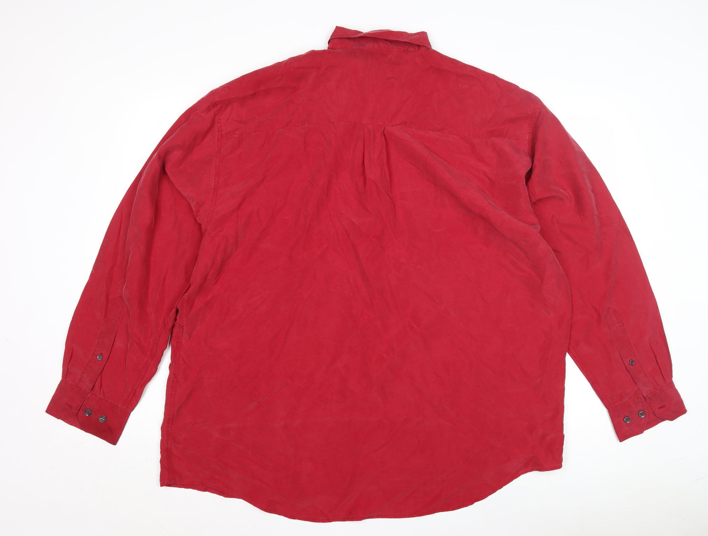 Marks and Spencer Men's Red Dress Shirt 5XL