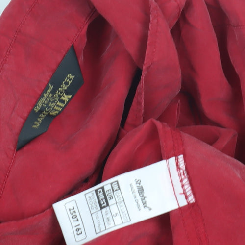 Marks and Spencer Men's Red Dress Shirt 5XL