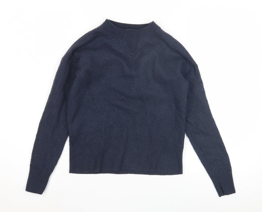COS Unisex Kids Blue Wool Pullover Jumper XS