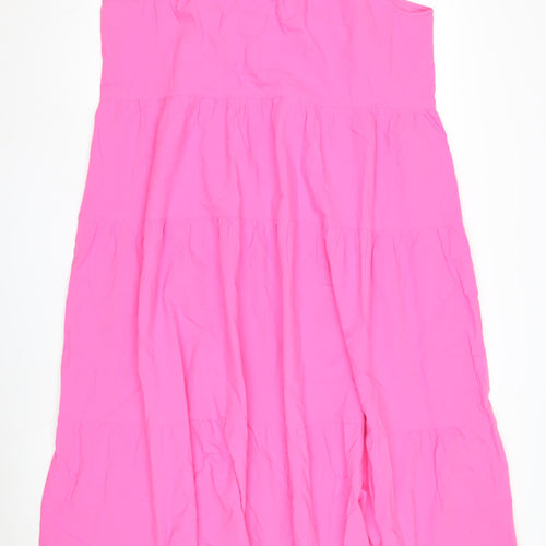 Marks and Spencer Women's Pink Sleeveless Dress