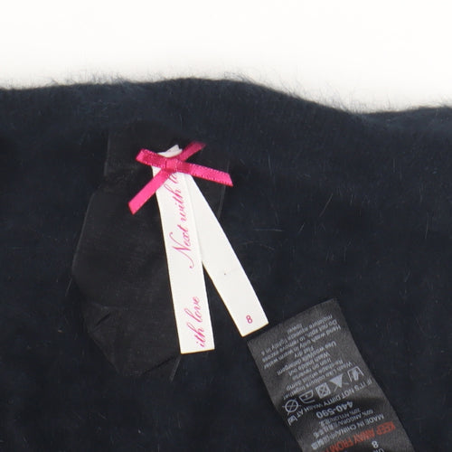 Next Women's Black Short Sleeve Jacket Size 8