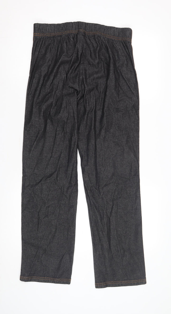 Damart Women's Black Relaxed Fit Jeans