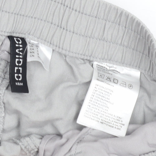 H&M Women’s Grey Cargo Trousers Size M - Casual Wear