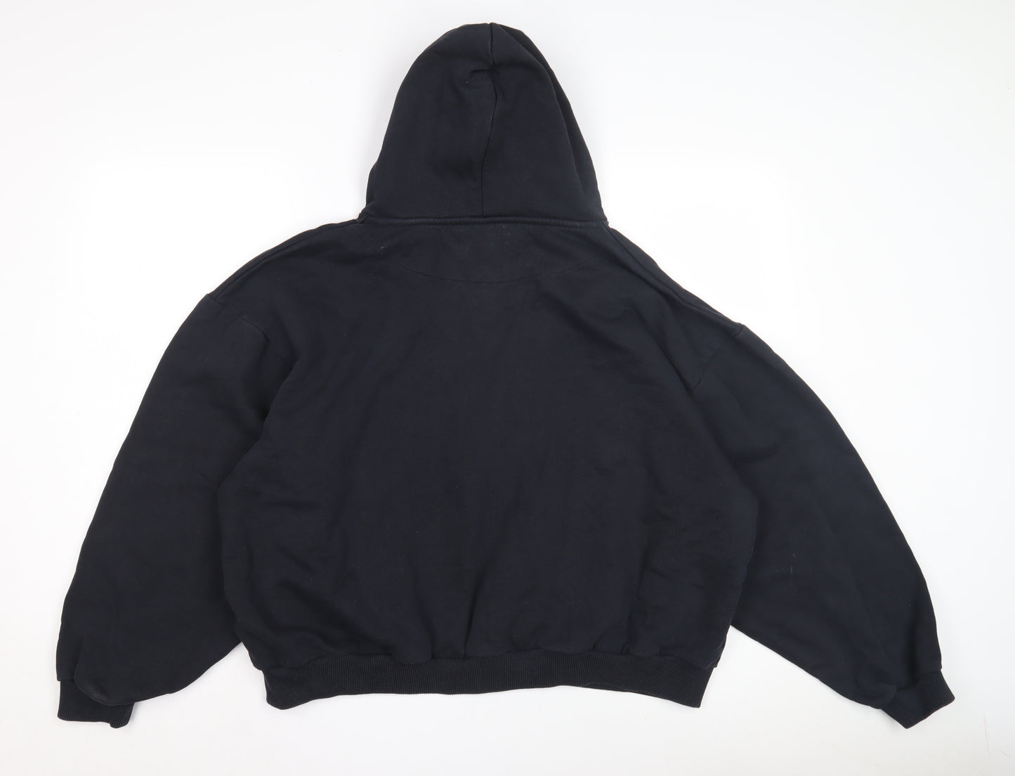 Men's XL Black Pullover Hoodie with Logo
