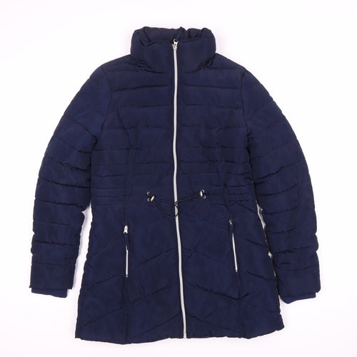 Principles Women's Blue Size 10 Puffer Jacket
