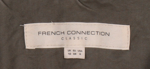 French Connection Women's Brown Parka Jacket Size 10