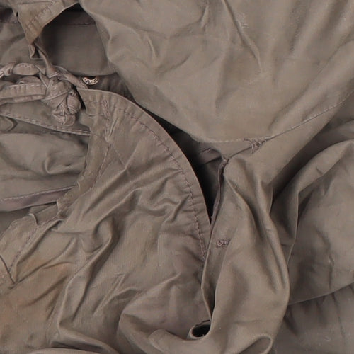 French Connection Women's Brown Parka Jacket Size 10