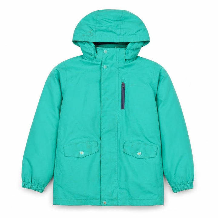 Mountain Warehouse Boys Green Parka Jacket 7-8 Years Waterproof