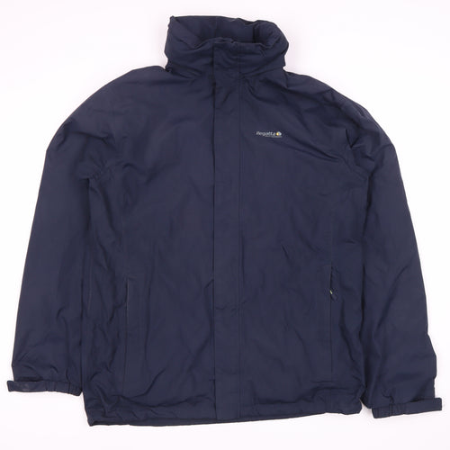 Regatta Men's Blue Jacket L Water Resistant Outdoor