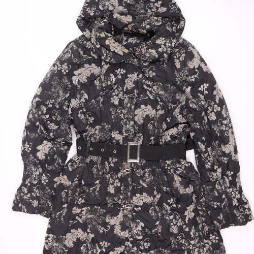 Kolette Mane Women's Black Puffer Jacket Size 14