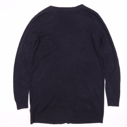 Principles Women's Black Cardigan, Size 12, V-Neck