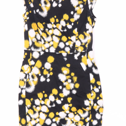 French Connection Women's Multicoloured Dress, Size 8
