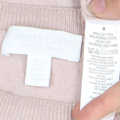 The White Label Women's Beige Pullover Jumper