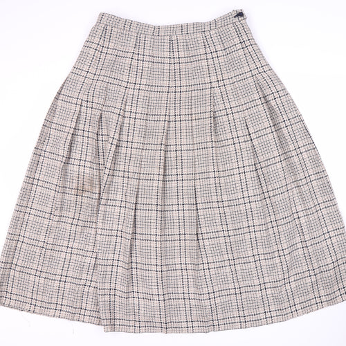 Alexon Women's Multicoloured Pleated Skirt, Size 16