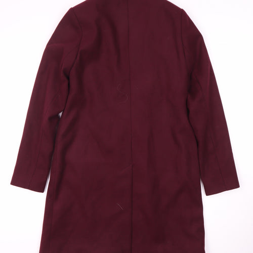 Debenhams Women's Red Petite Overcoat Size 8