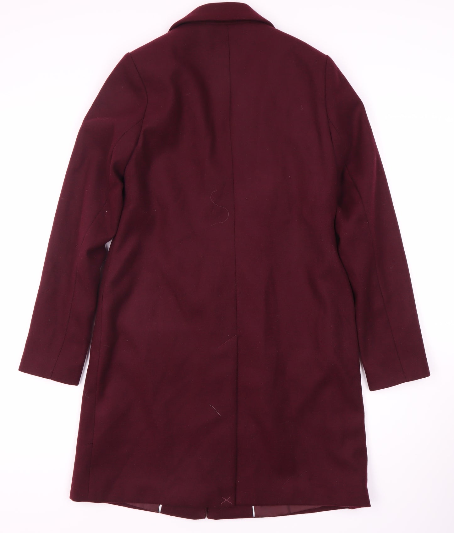 Debenhams Women's Red Petite Overcoat Size 8