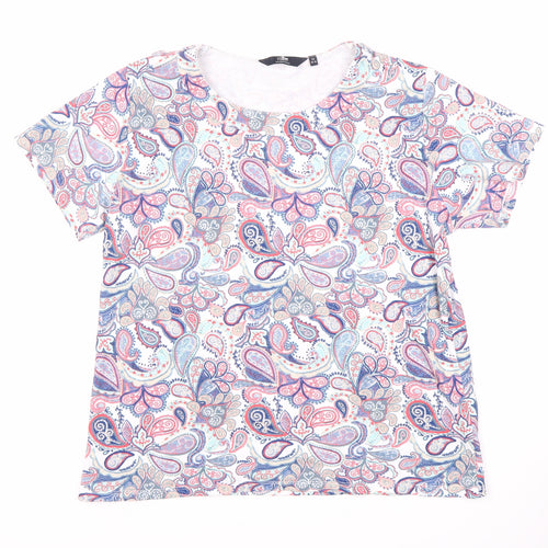 Isla Essentials Women's Multicoloured Paisley T-Shirt
