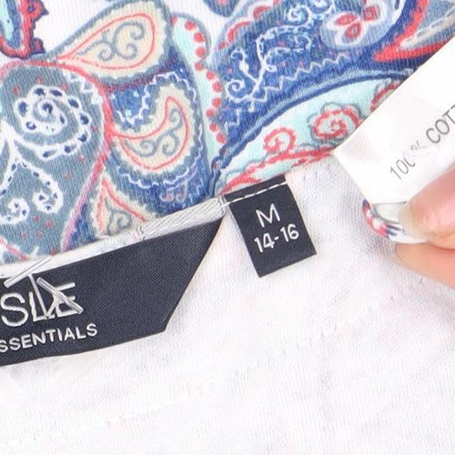 Isla Essentials Women's Multicoloured Paisley T-Shirt