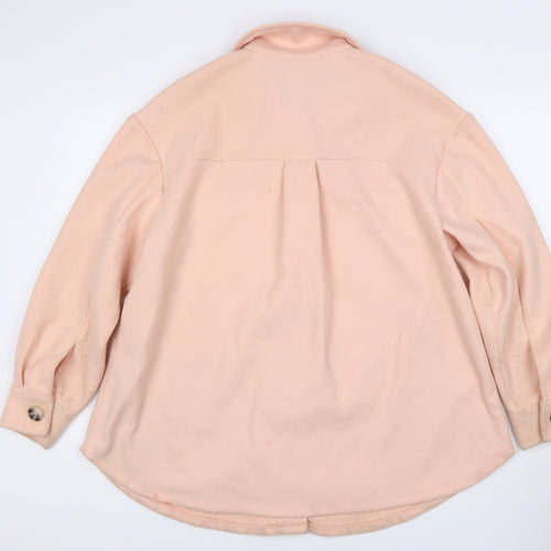 U.S. Polo Assn. Women's Pink Basic Jacket L
