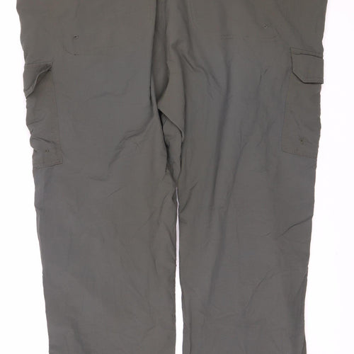 Mountain Warehouse Men's Green Cargo Trousers Size 42