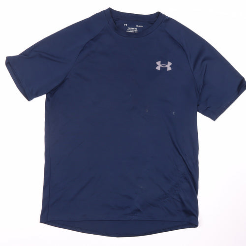 Under Armour Men's Blue M T-Shirt, Moisture Wicking, Gym Ready