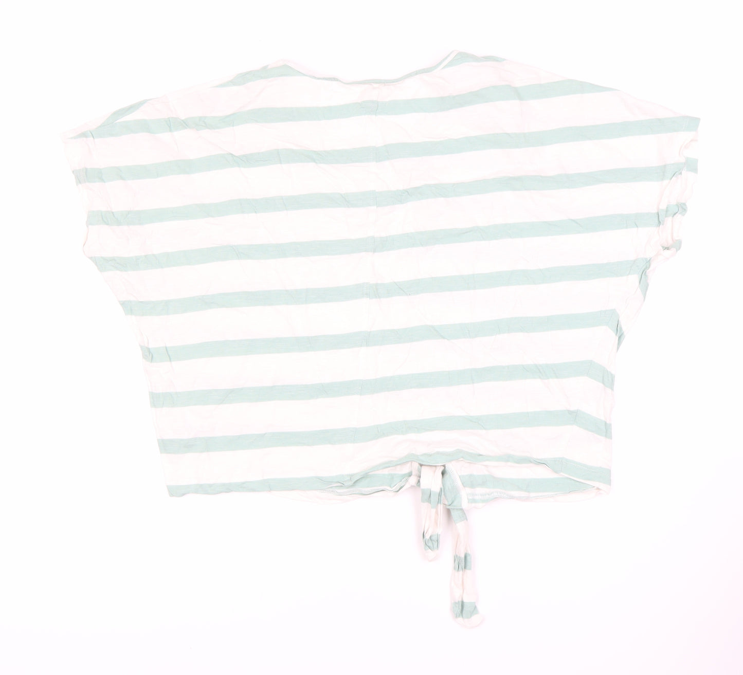 Saltrock Women's Striped Cropped T-Shirt, Size 12