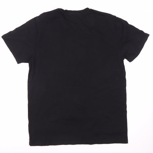 Xbox Black Men's T-Shirt M Graphic Logo Short Sleeve