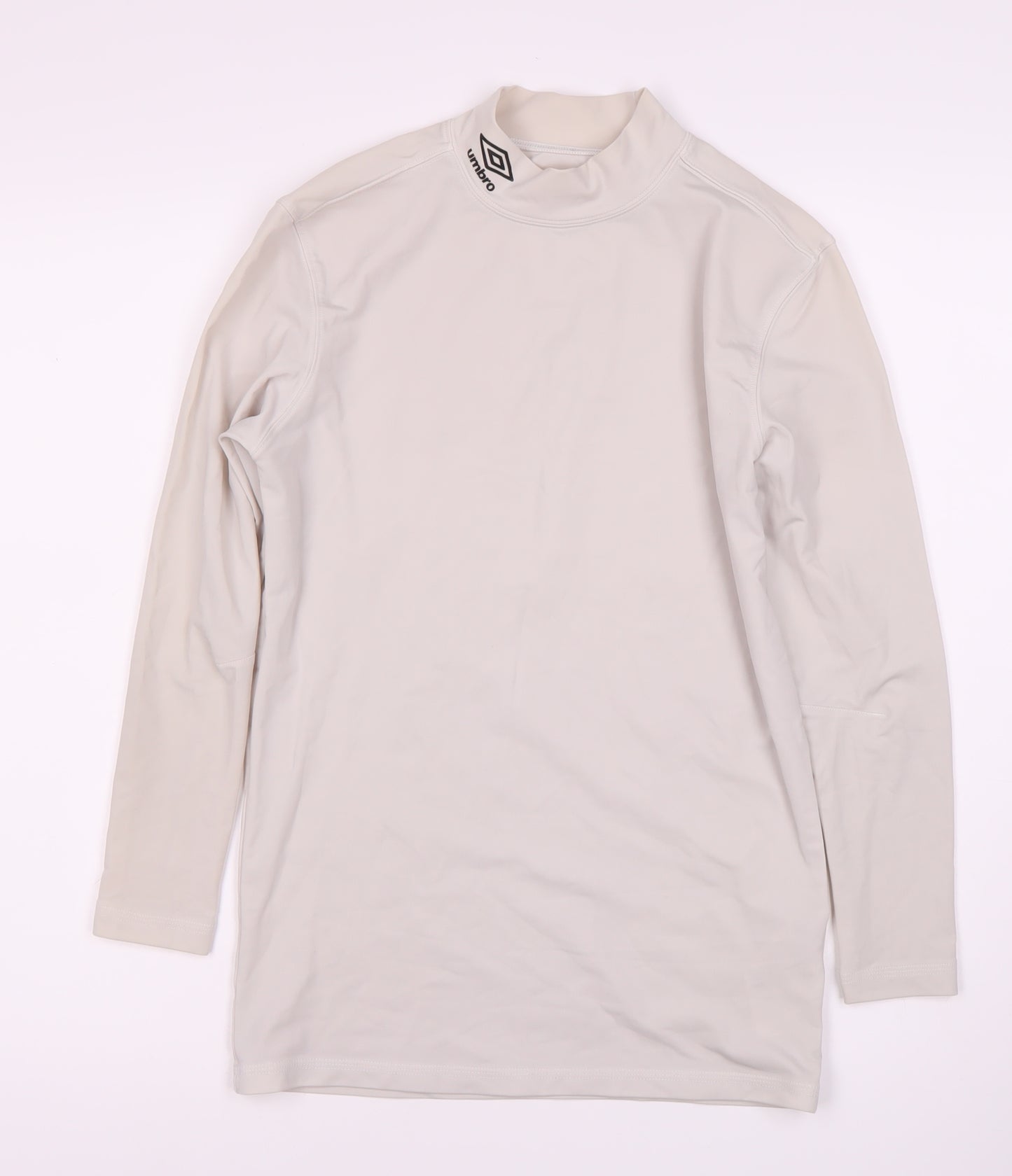 Umbro Women's Beige Long Sleeve Activewear Top L