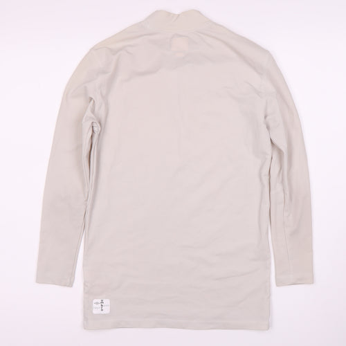 Umbro Women's Beige Long Sleeve Activewear Top L