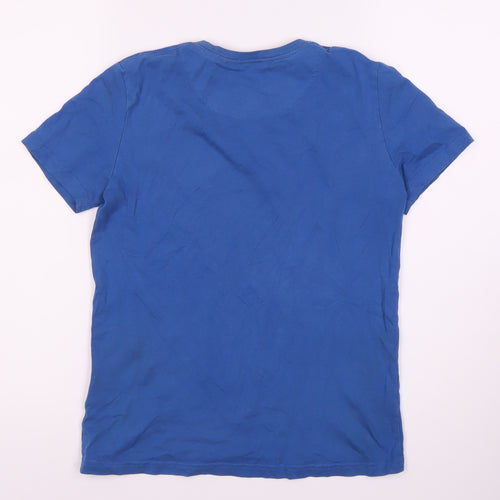 Henri Lloyd Boys Blue Graphic Print T-Shirt, Size 12-13 Years