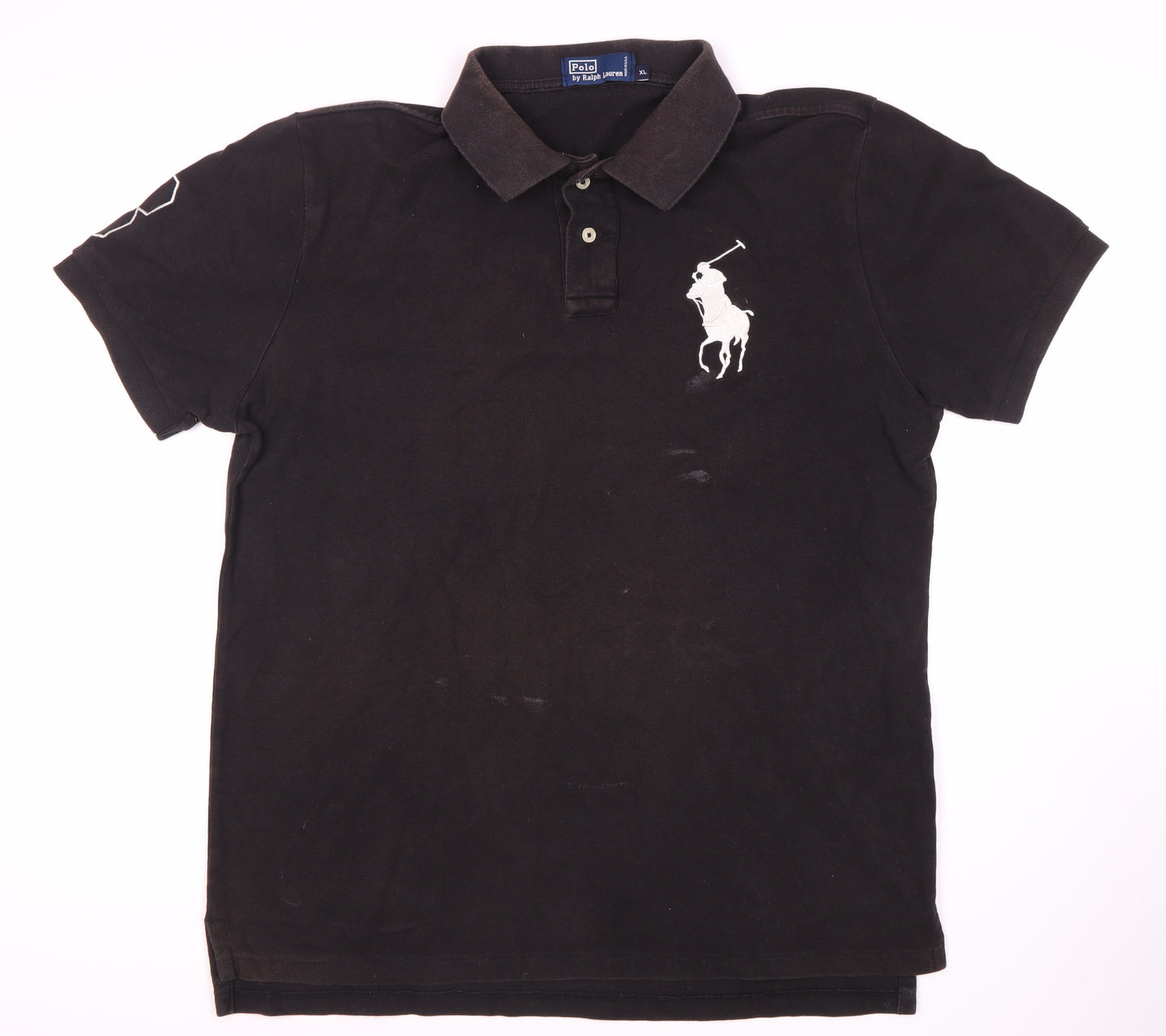 Ralph Lauren Men's Black Polo Shirt XL