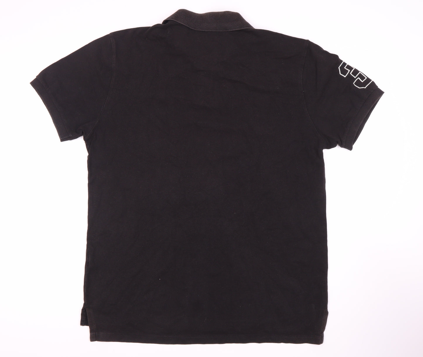 Ralph Lauren Men's Black Polo Shirt XL