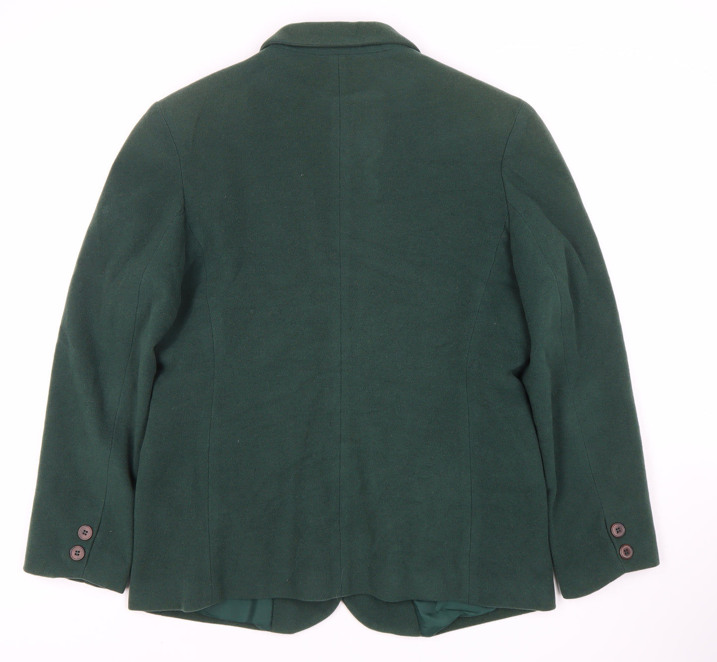 The Principles of Petite Women's Green Blazer, Size 14, Wool Blend