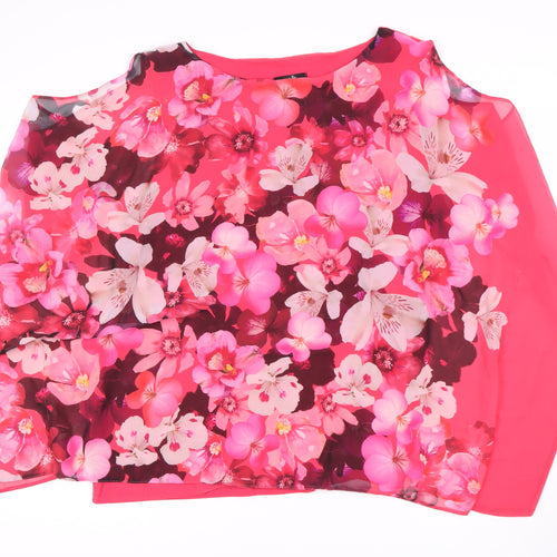 Wallis Women's Floral Sleeveless Blouse XL