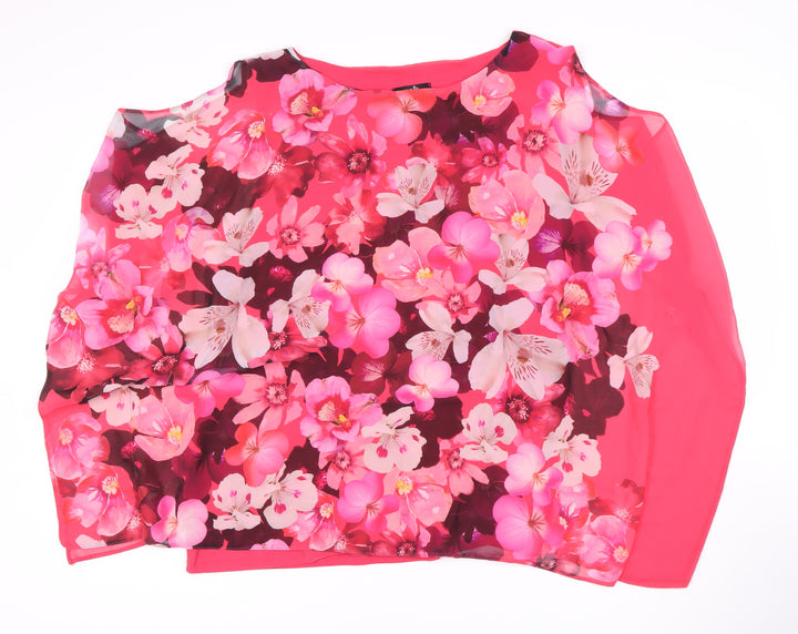 Wallis Women's Floral Sleeveless Blouse XL
