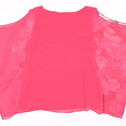 Wallis Women's Floral Sleeveless Blouse XL