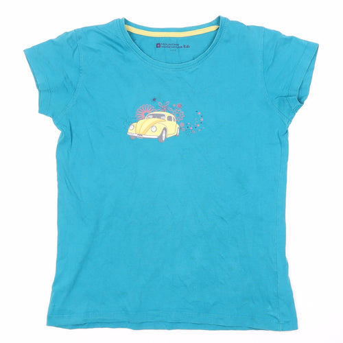 Mountain Warehouse Girls Blue Graphic T-Shirt 13-14 Years