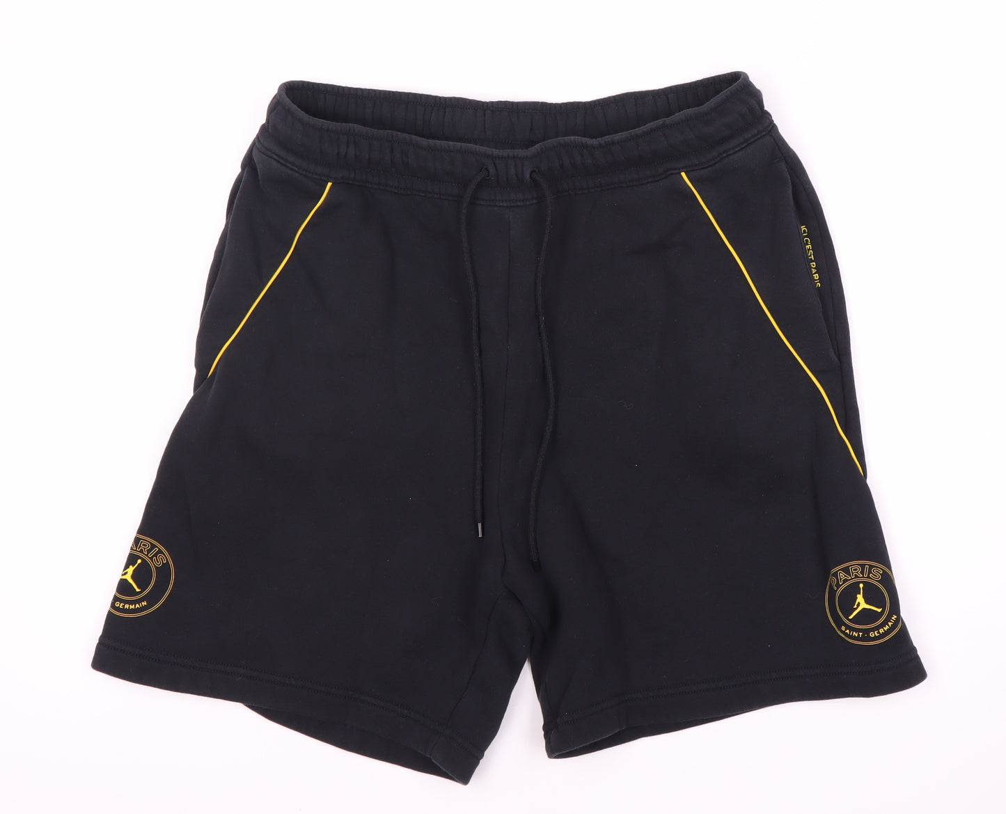 Jordan Men's Black Athletic Shorts, Size M, Basketball Style