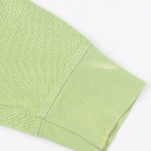 IZOD Women's Green Medium 1/4 Zip Sweatshirt Casual