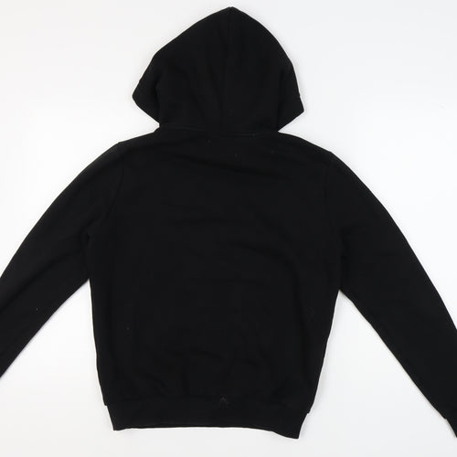 Just Hype Women's Black Pullover Hoodie - Size 10
