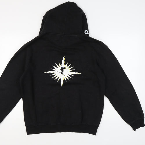 Powderhound Men's Black L Pullover Hoodie Ski Style