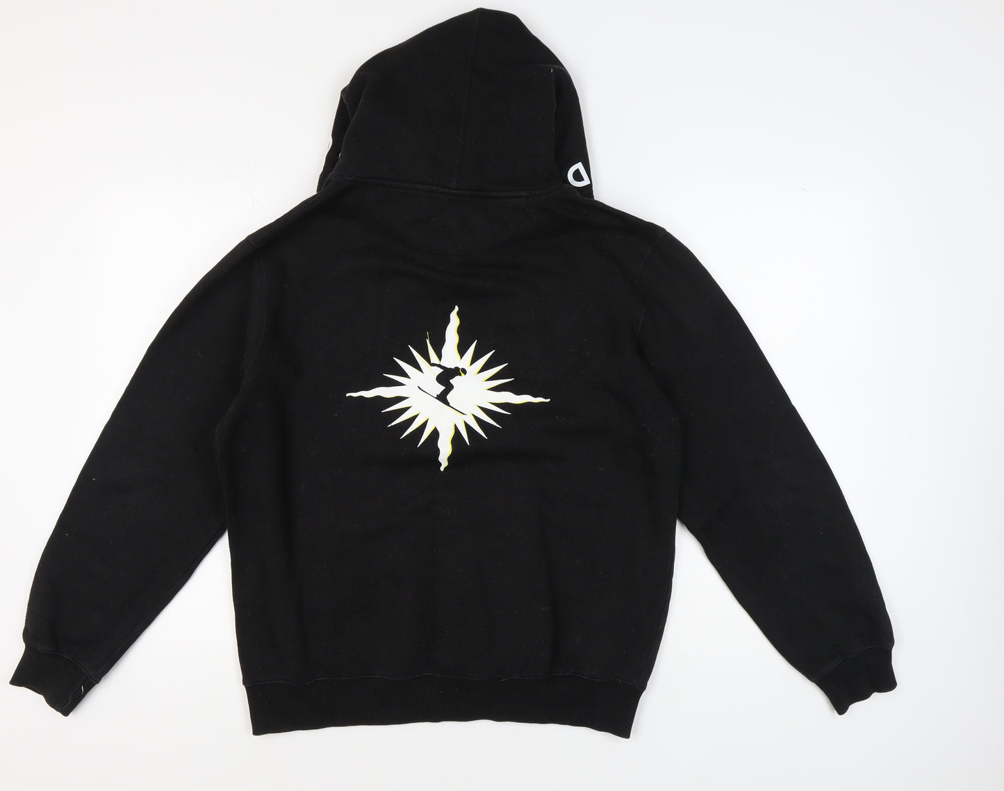 Powderhound Men's Black L Pullover Hoodie Ski Style