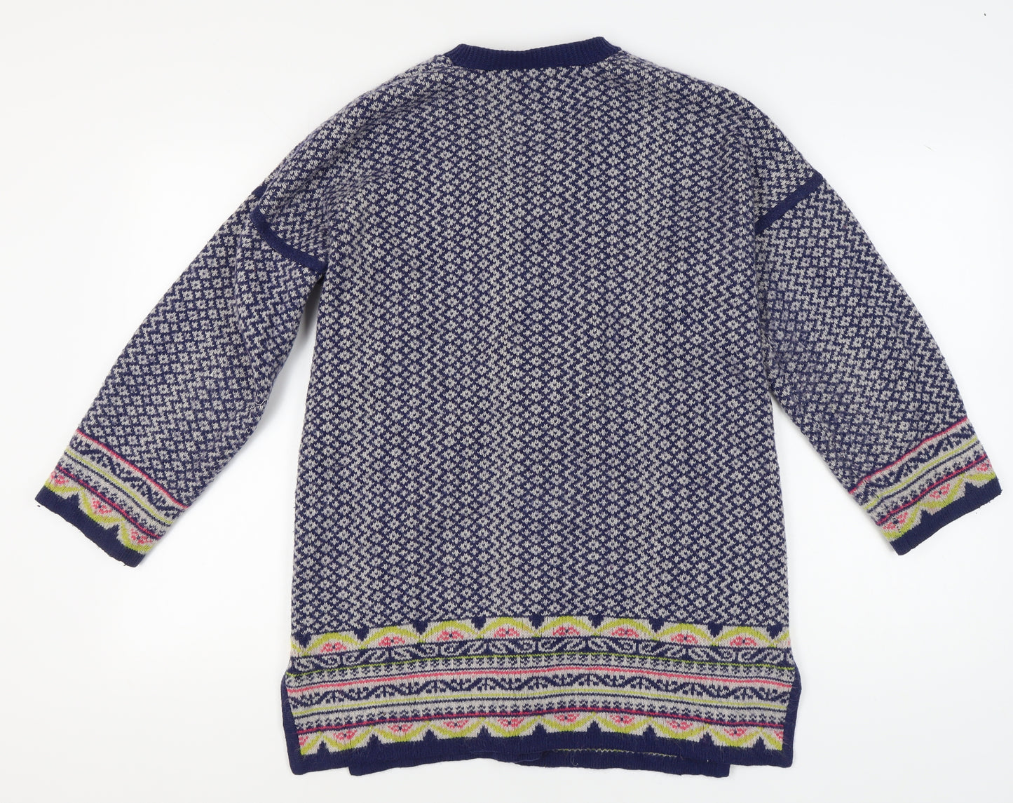 Marks and Spencer Women's Blue Open Front Cardigan Size 16