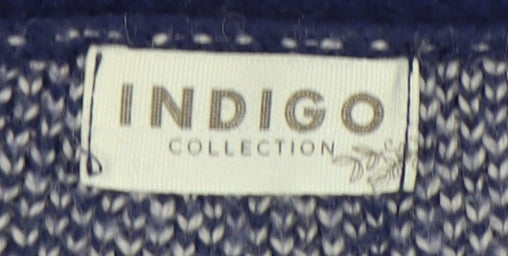 Marks and Spencer Women's Blue Open Front Cardigan Size 16