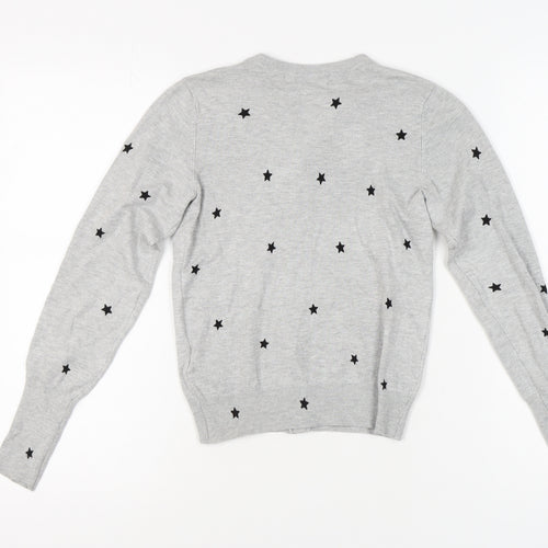 Marks and Spencer Women's Grey Cardigan Size 6